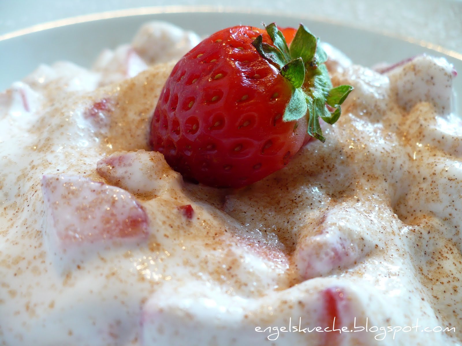 Essen aus Engelchens Küche: Erdbeer-Zimt-Quark