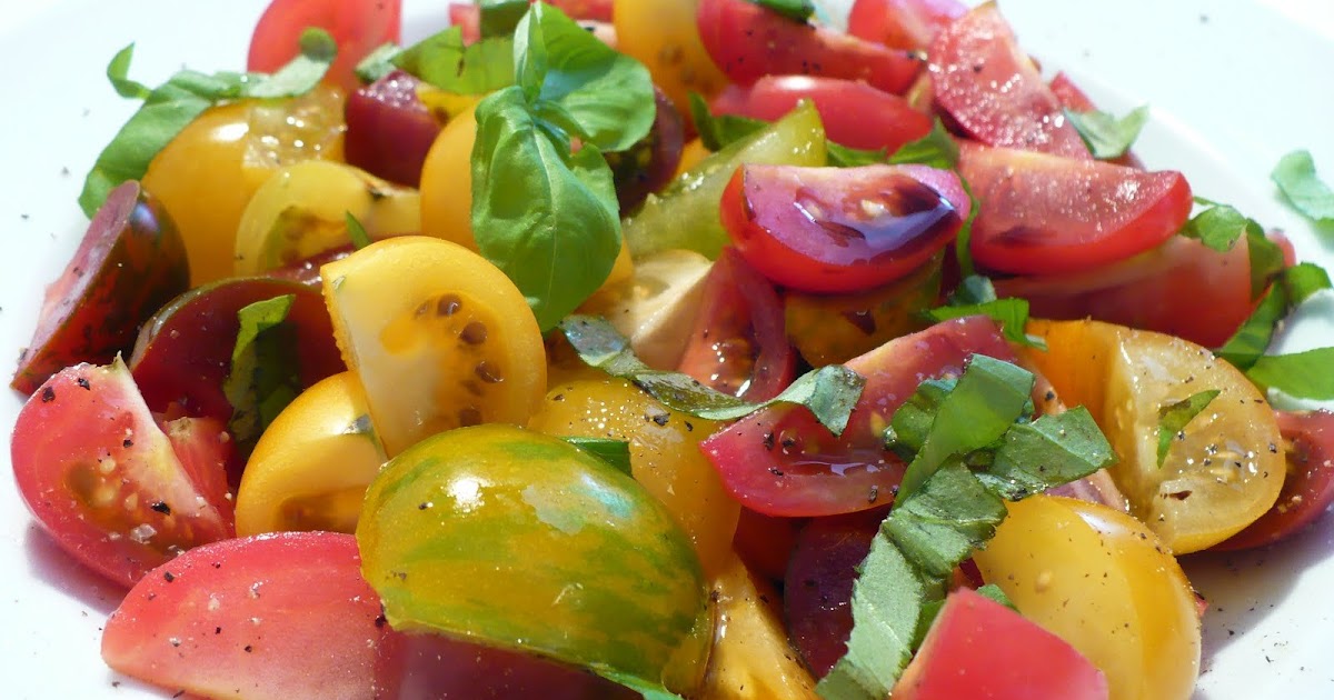 Essen aus Engelchens Küche: Bunter Tomatensalat