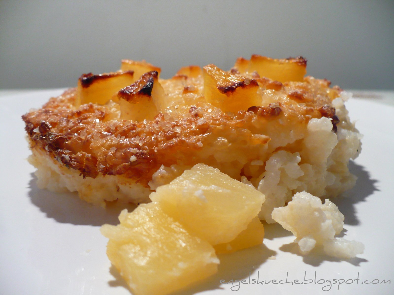Essen aus Engelchens Küche: Ananas-Reis-Auflauf