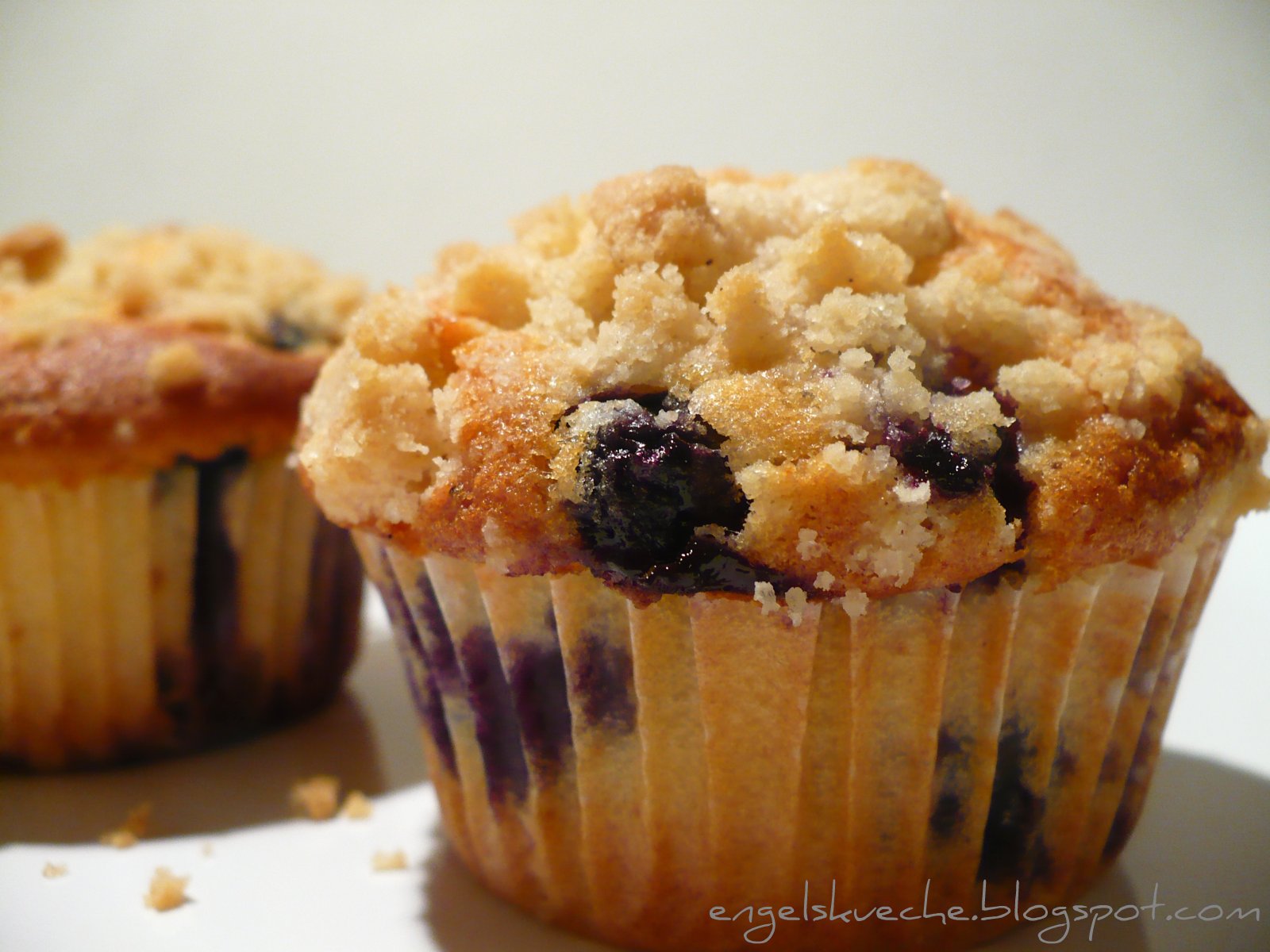 Essen aus Engelchens Küche: Blaubeer-Zimt-Muffins mit Streuseln