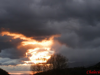 nubes y cielo valle del jerte