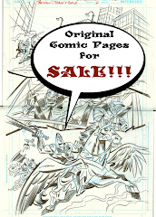 ORIGINAL COMIC PAGES FOR SALE!