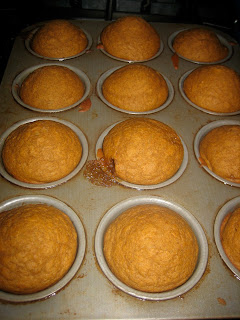 Pumpkin Muffins or Quick Bread, a quick after school snack are great in the fall. 