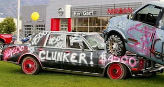 Cash For Clunkers Art Car