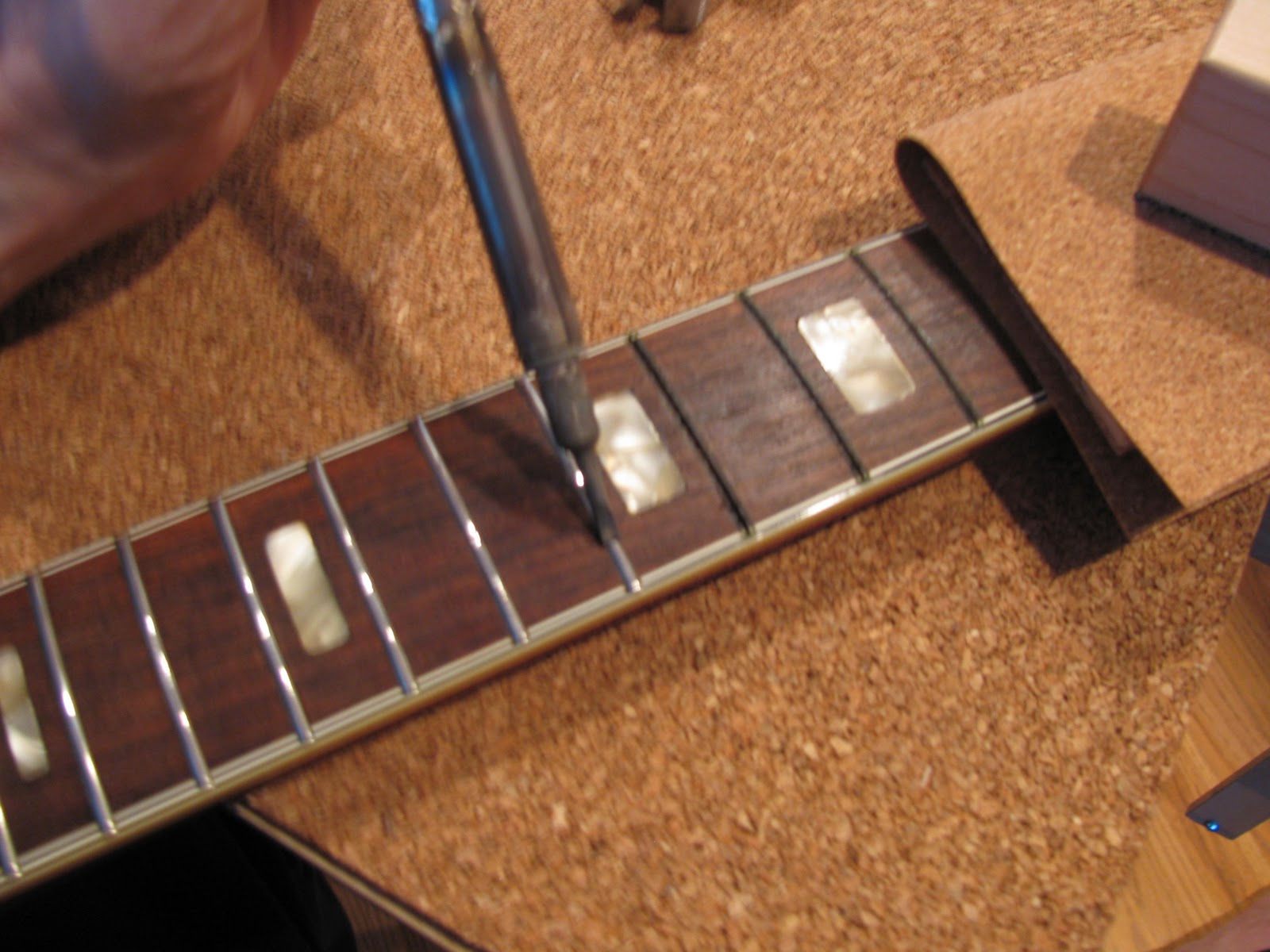 The Novice Guitar Tech Removing the frets