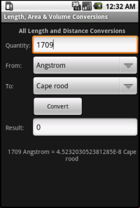 Length, Area and Volume Conversions