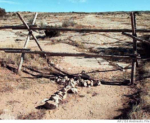 Fence Matt was brutally beaten on(crucified) and left to die + 1998