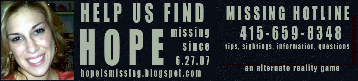 Hope is missing