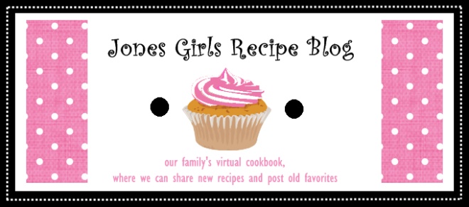 Jones Girls Recipe Club