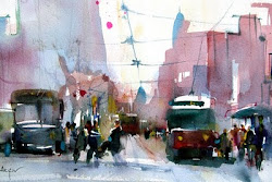 loose watercolors watercolor paintings watercolour painting artists artist paint landscape downstairs creations canvas designcollector