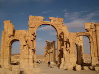 叙利亚巴米拉的废墟