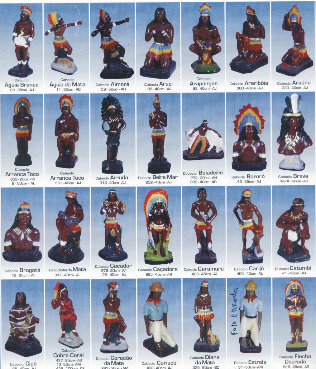 Orixás Caboclos e Guias