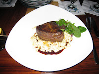 Filet Mignon with Macaroni and Cheese