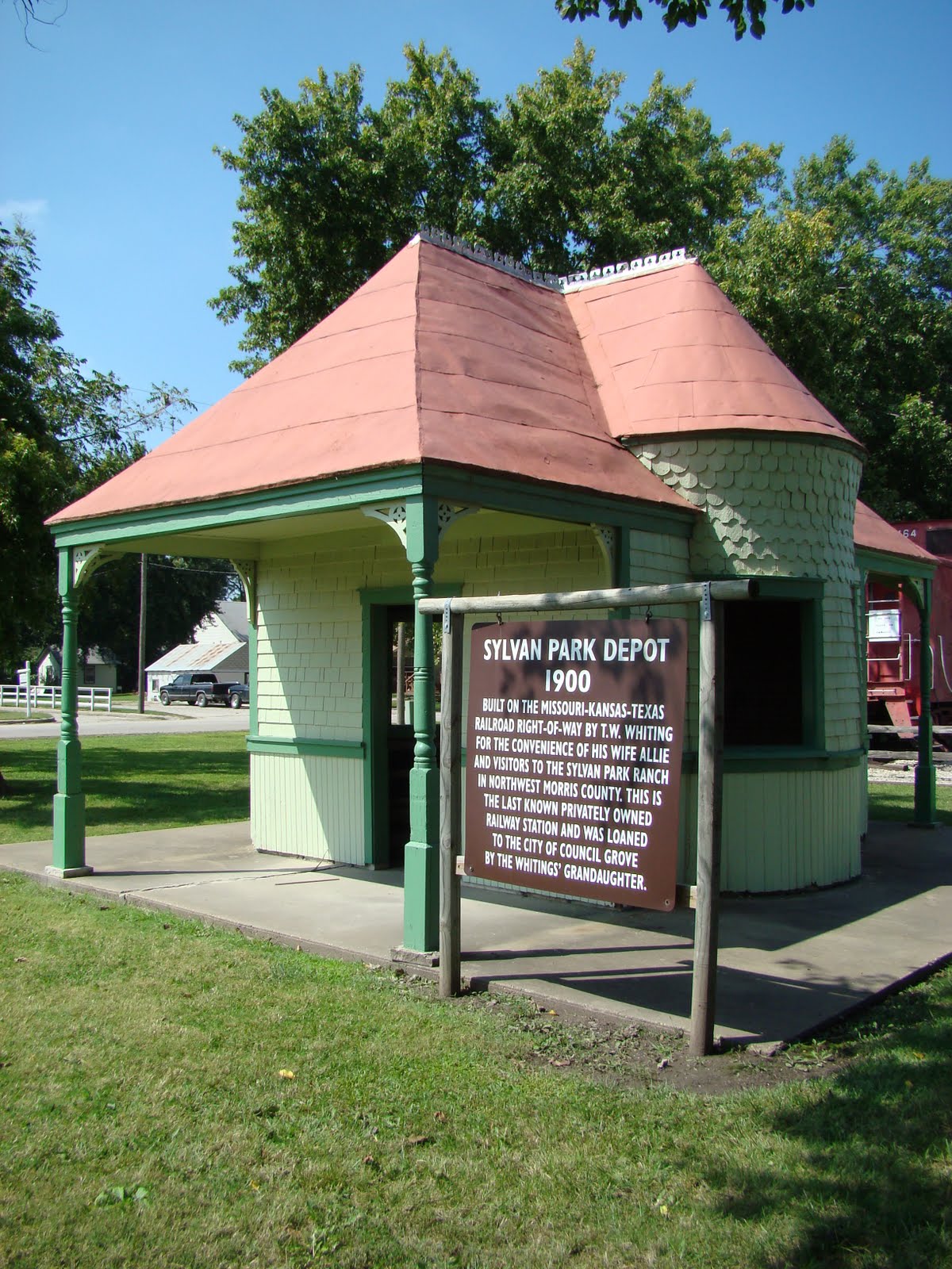 Council Grove, Kansas Durland Park & MKT Depot