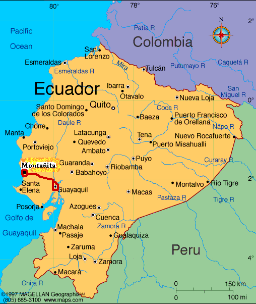Amanda´s Great South American Adventure: 16 - Montañita