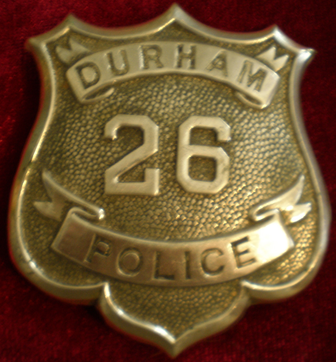 Antique Durham: Durham Police Badges- A Quick History
