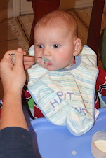 1st taste of solid food.