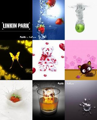 300 Wallpapers for Mobile Phones (176x220) Size: 2 Mb Download: