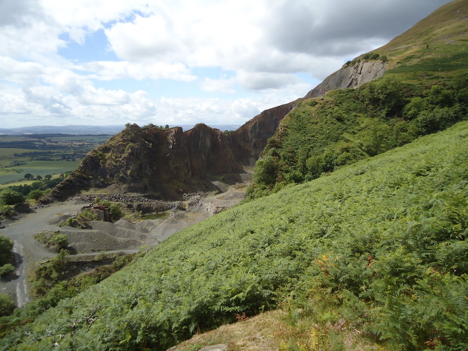 Glasgow Mill Glen in the Ochils