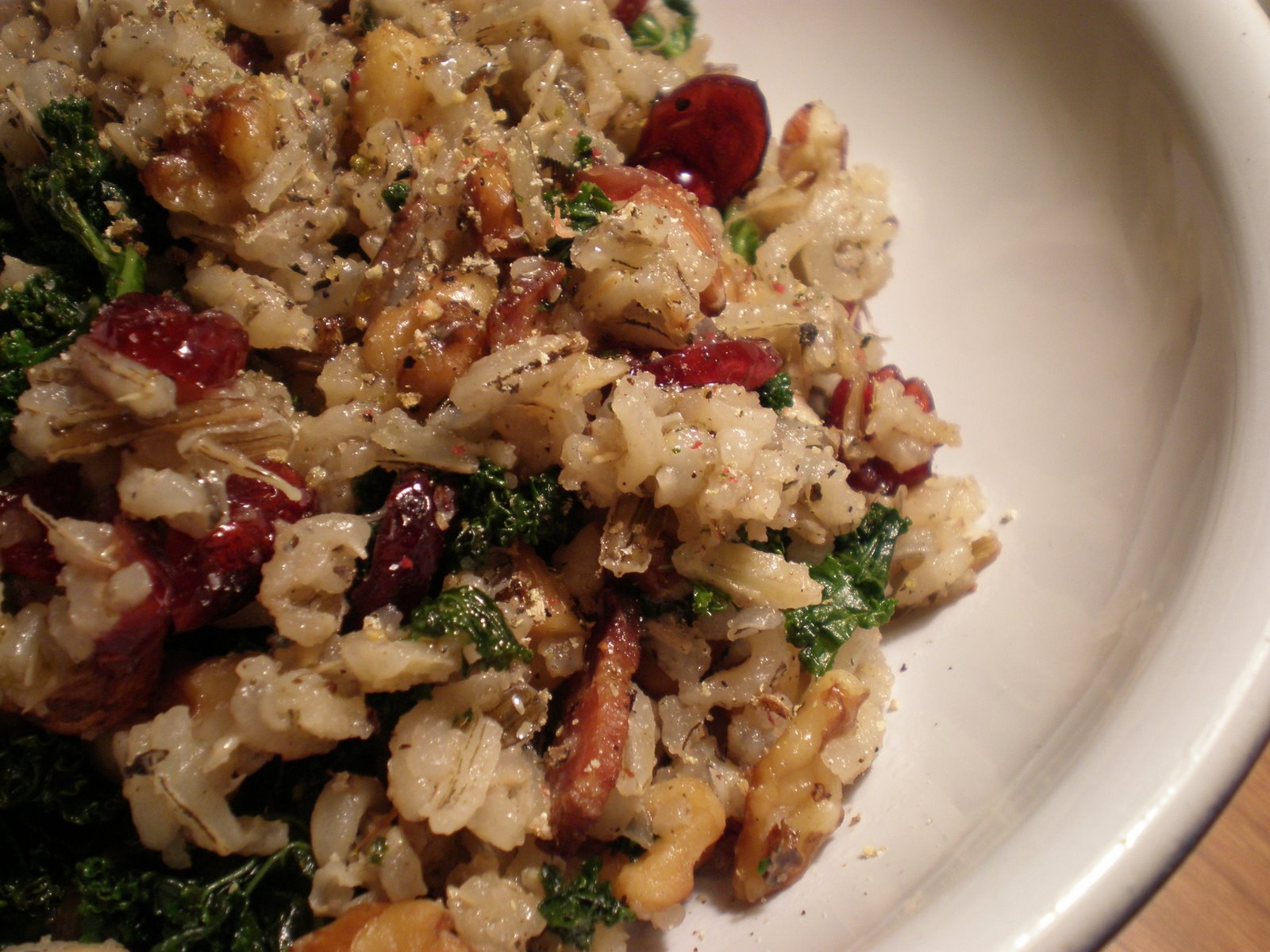 Madison Dinner Club Cranberry Wild Rice Salad Nov 4, 2010