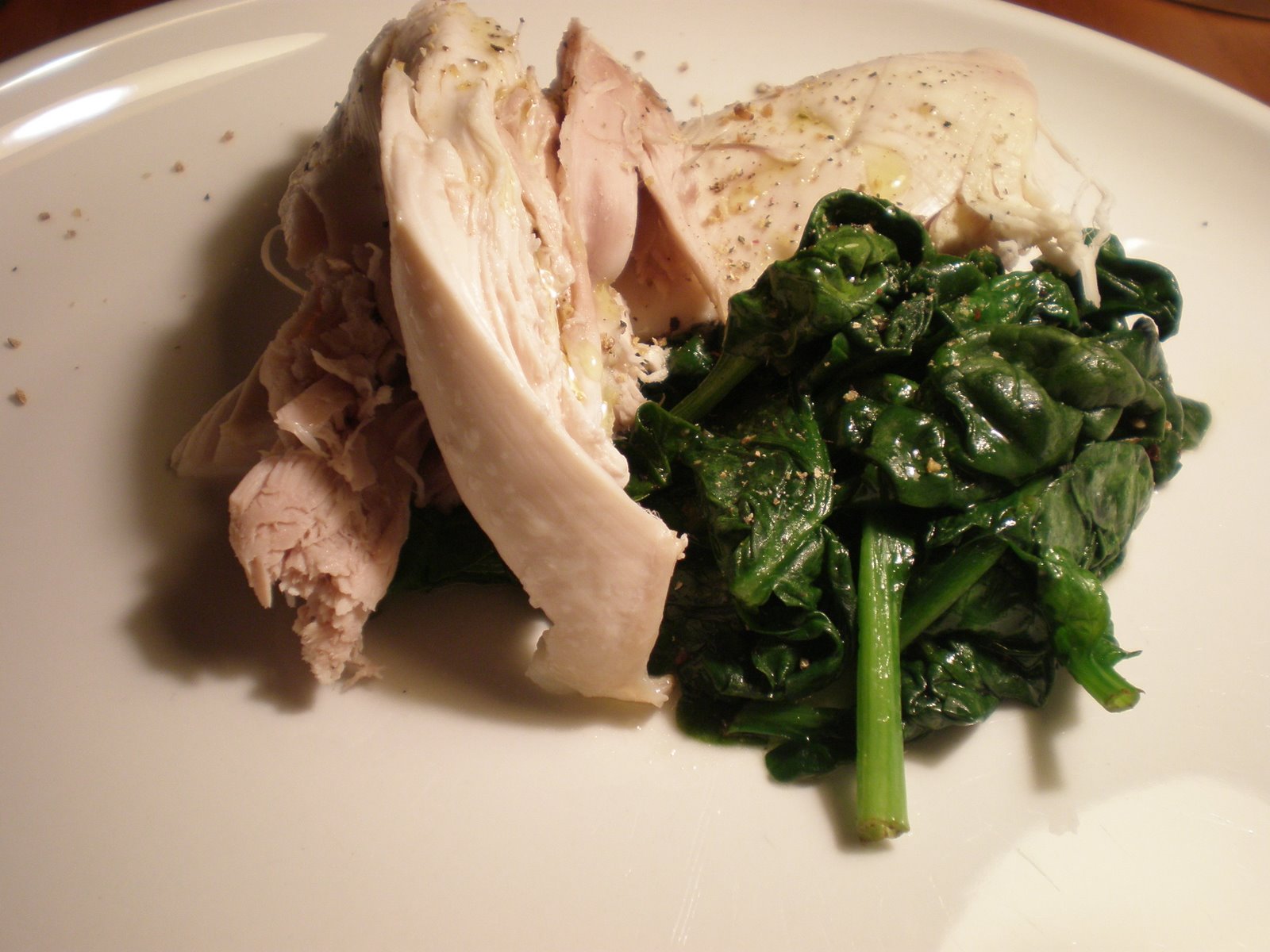 Madison Dinner Club Crock Pot Chicken and Spinach Dec 15, 2010