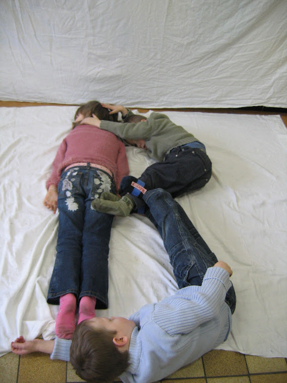 Représentons les lettres avec notre corps