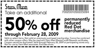 Stein Mart Coupon- Additional 50% off Clearance!