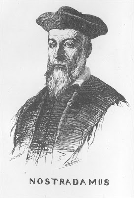 Nostradamusov portret, avtor Aimé de Lemud (Vir: Wikimedia)