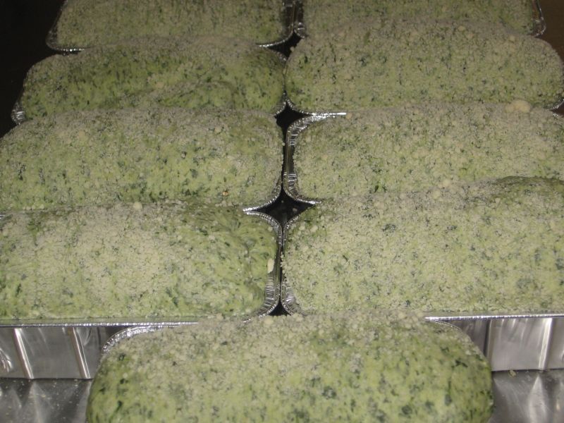 SpinachParmesan Bread (pictures and a recipe)