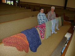 Nikki and Bonnie with Prayer shawls