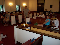 Inside the Colonial Style "Old Bensalem Church"