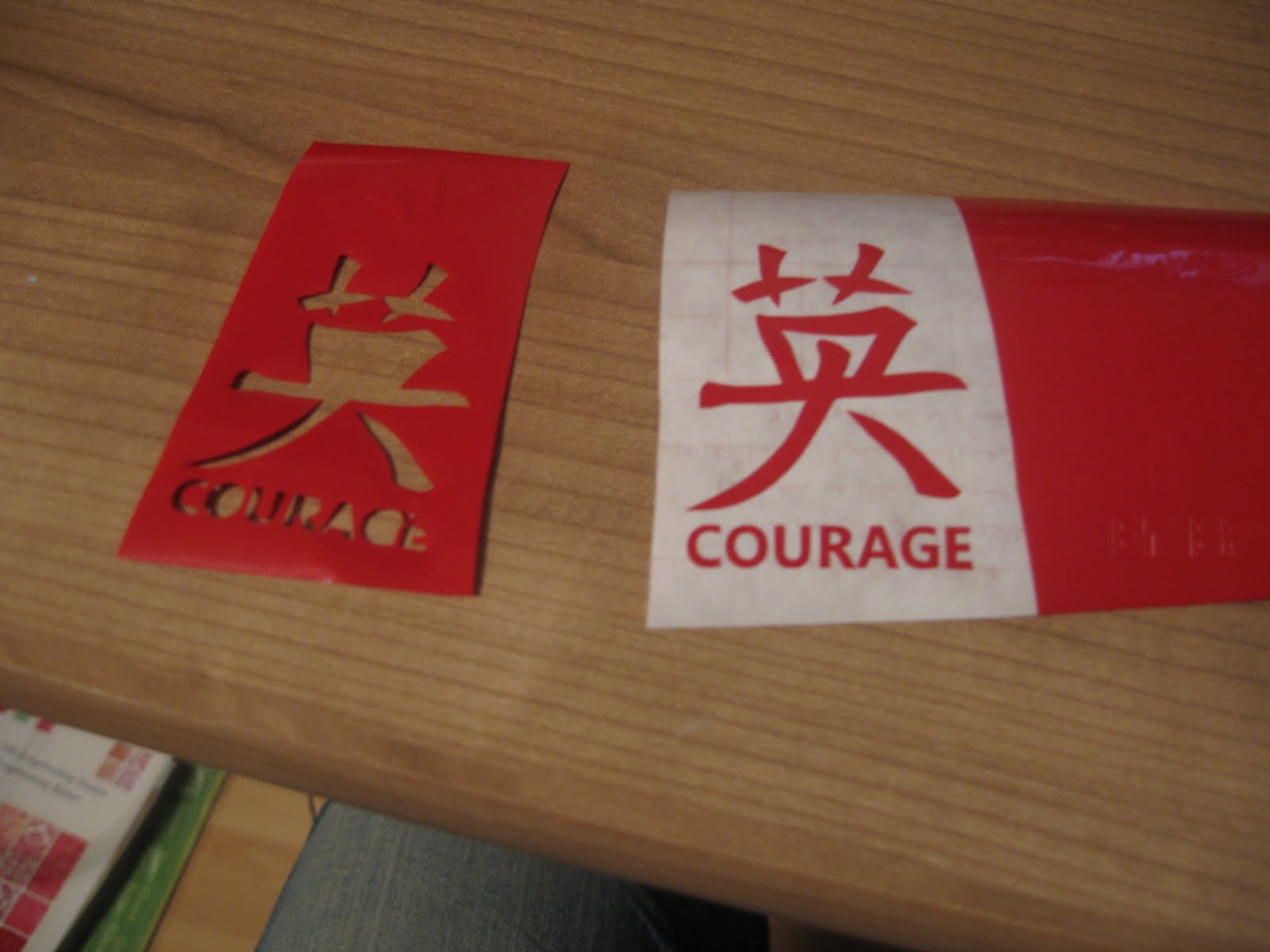 The way we live now Using contact paper instead of vinyl! Part 2