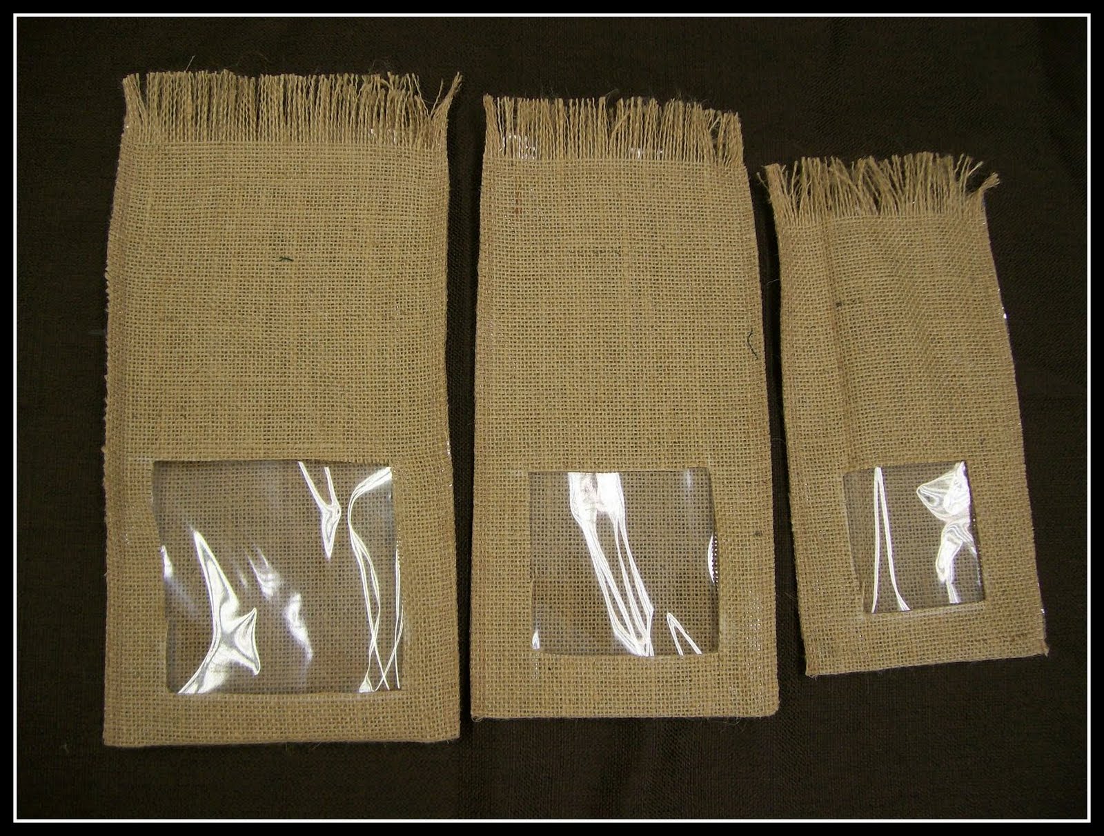 Béa Couture: Sacs en toile de jute