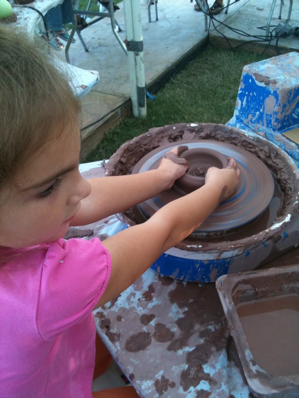 Seeds and Wings: Working with clay.....