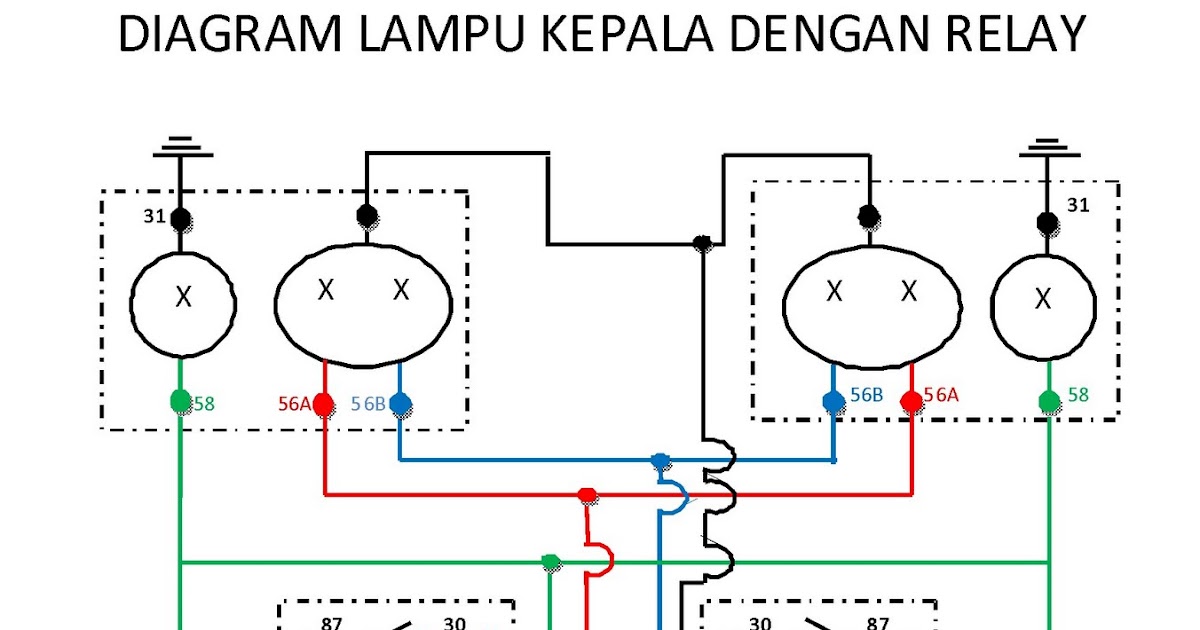 Wiring Diagram Lampu Kepala Ac - Home Wiring Diagram