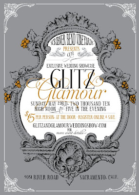 glitz and glamour wedding showcase 2010