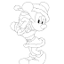Navidad dibujos colorear Mickey Mouse, Winnie the pooh