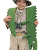disfraz infantil de cazador de cocodrilos