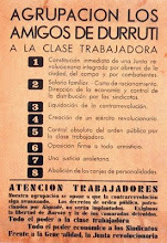 "Amigos de Durruti" Mayo de 1937 en Barcelona