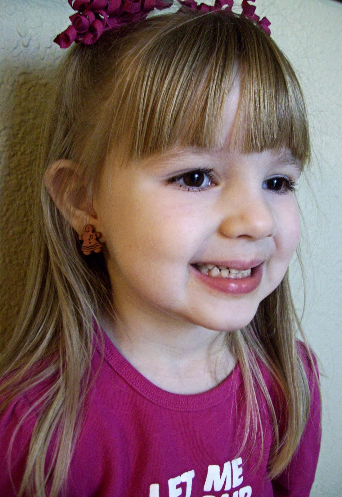 the barnes yard button earrings great gift for a little girl