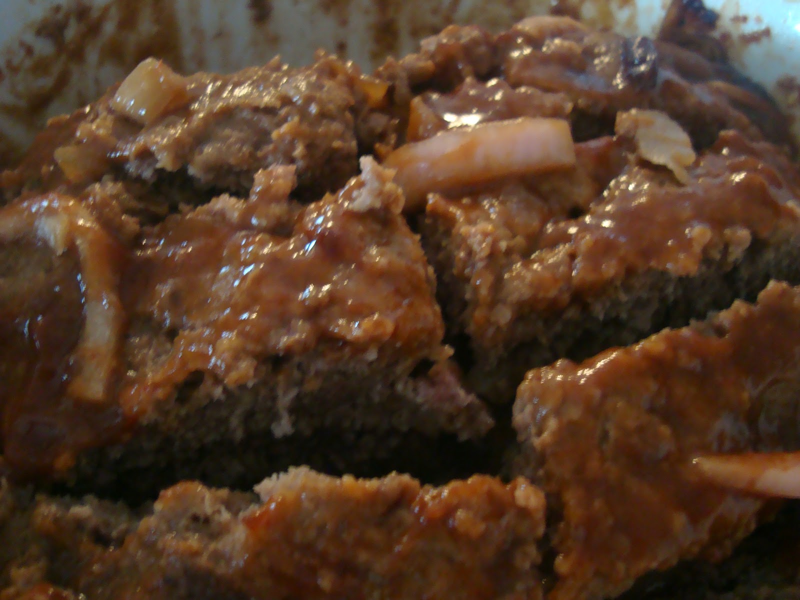 Jack Daniels BBQ Meatloaf (oven or crockpot)