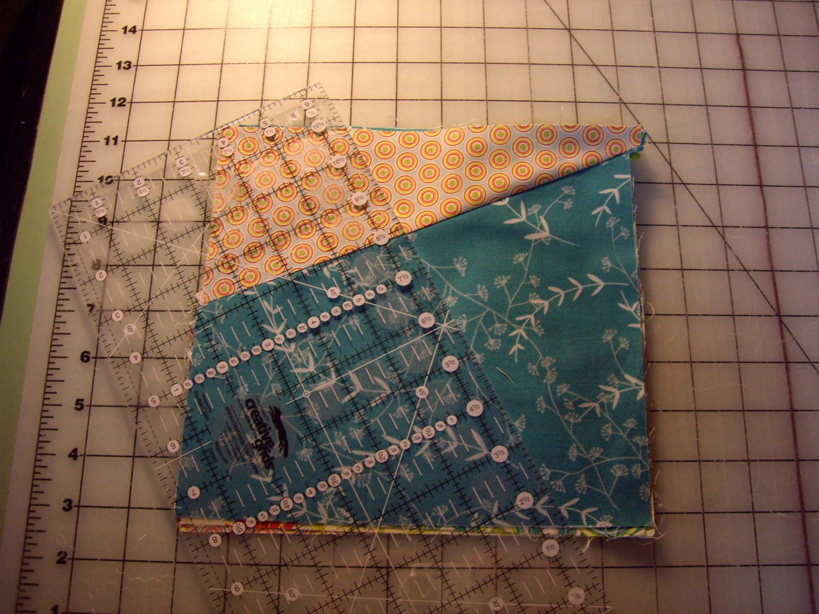 Stack And Slash Quilt Pattern