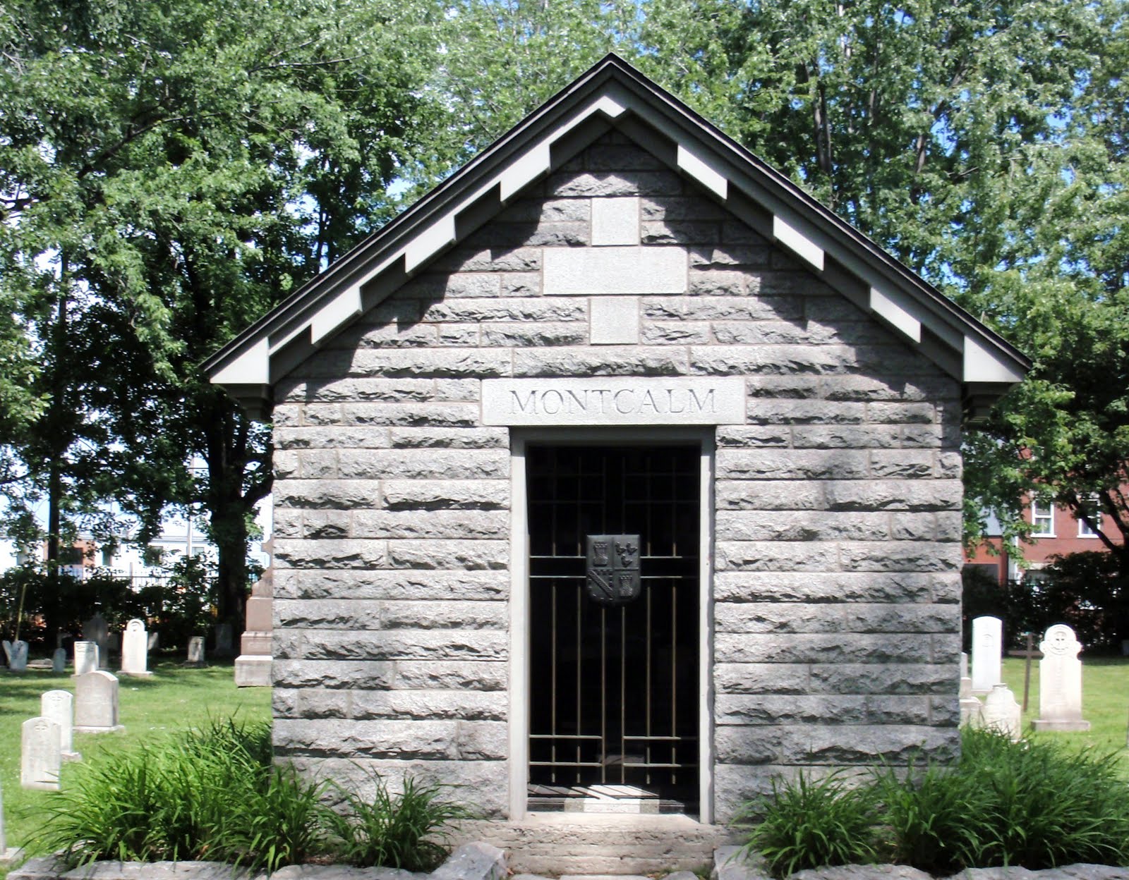 Monuments de Québec Mausolée de Montcalm