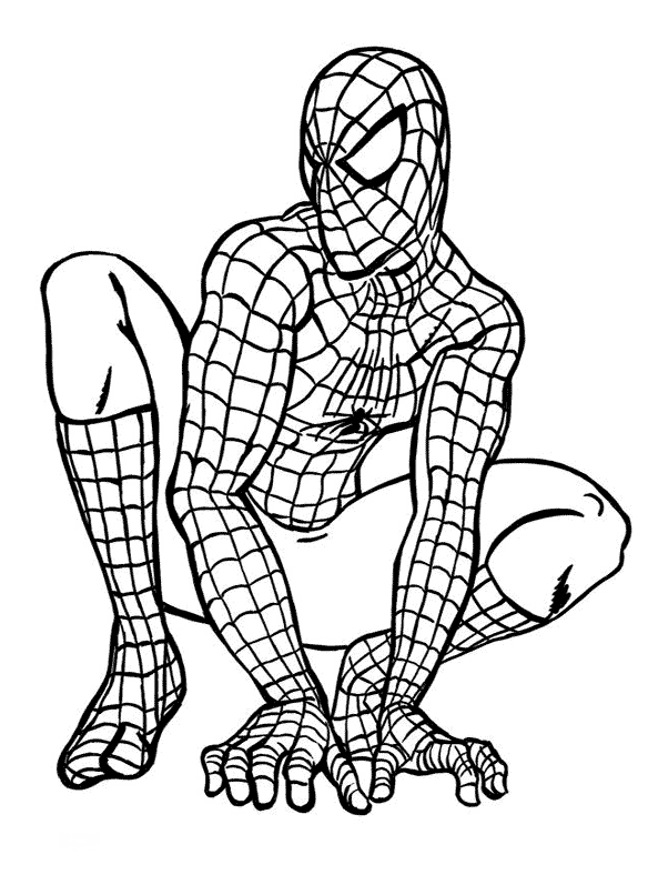 Dibujos para colorear de spiderman 3 - Imagui