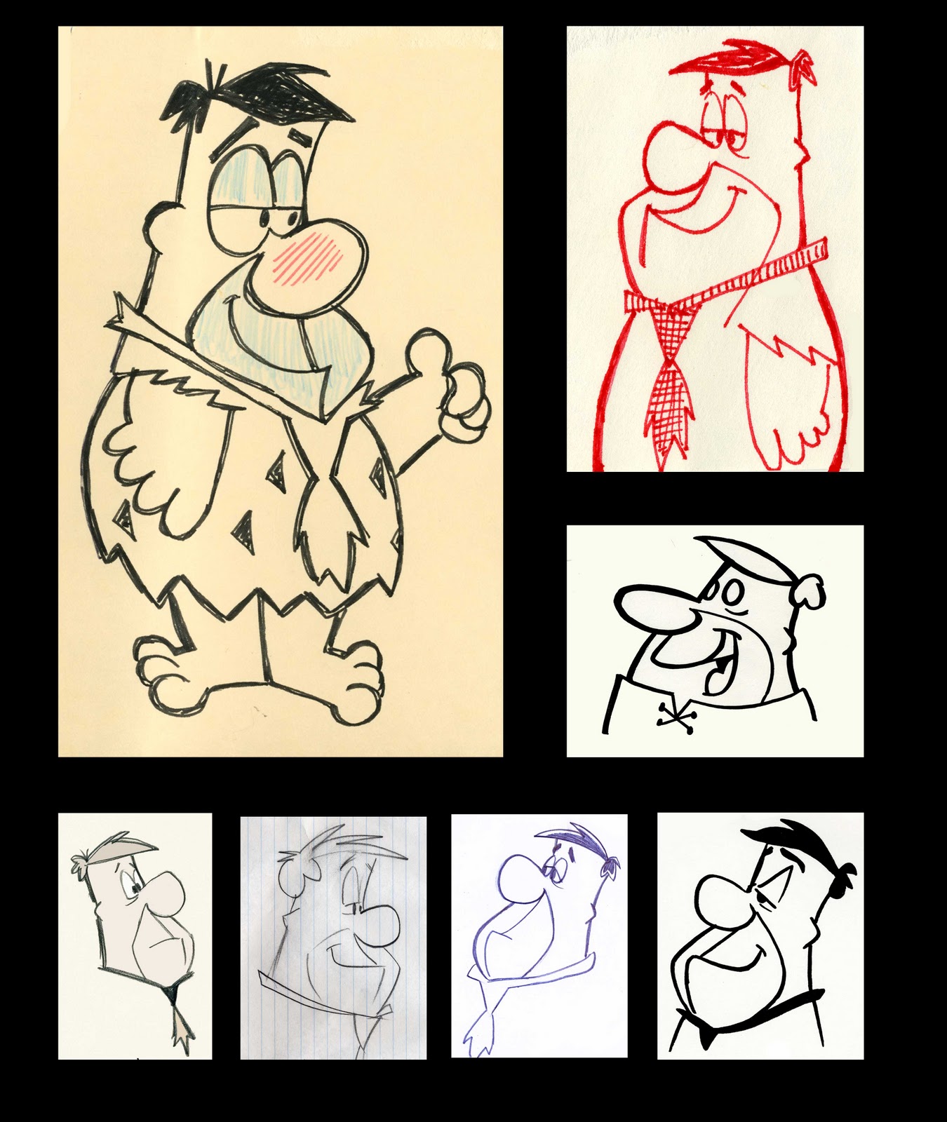 Cartoonatics "The Flintstones" 50th Anniversary