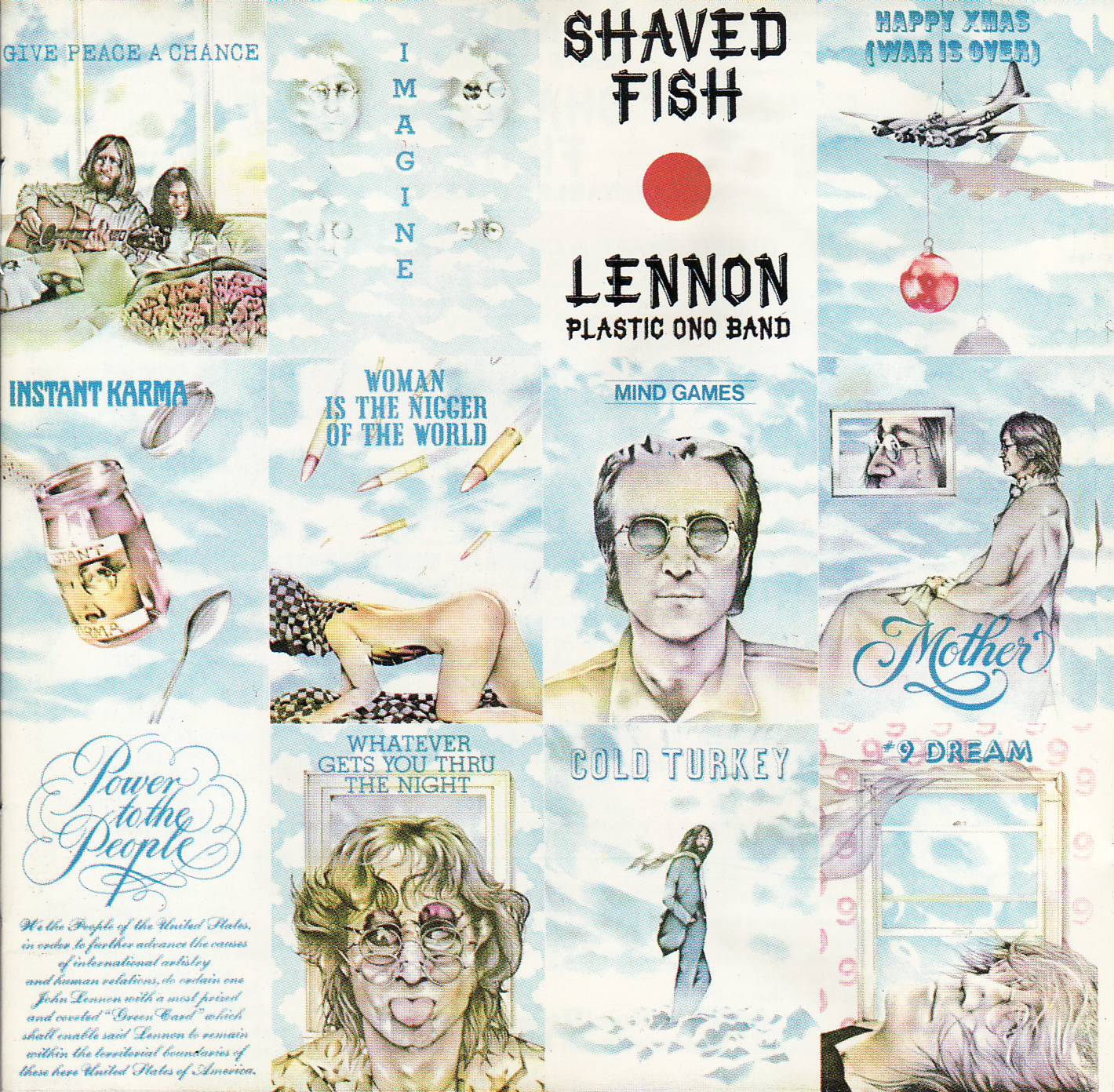 lennon shaved john Fish