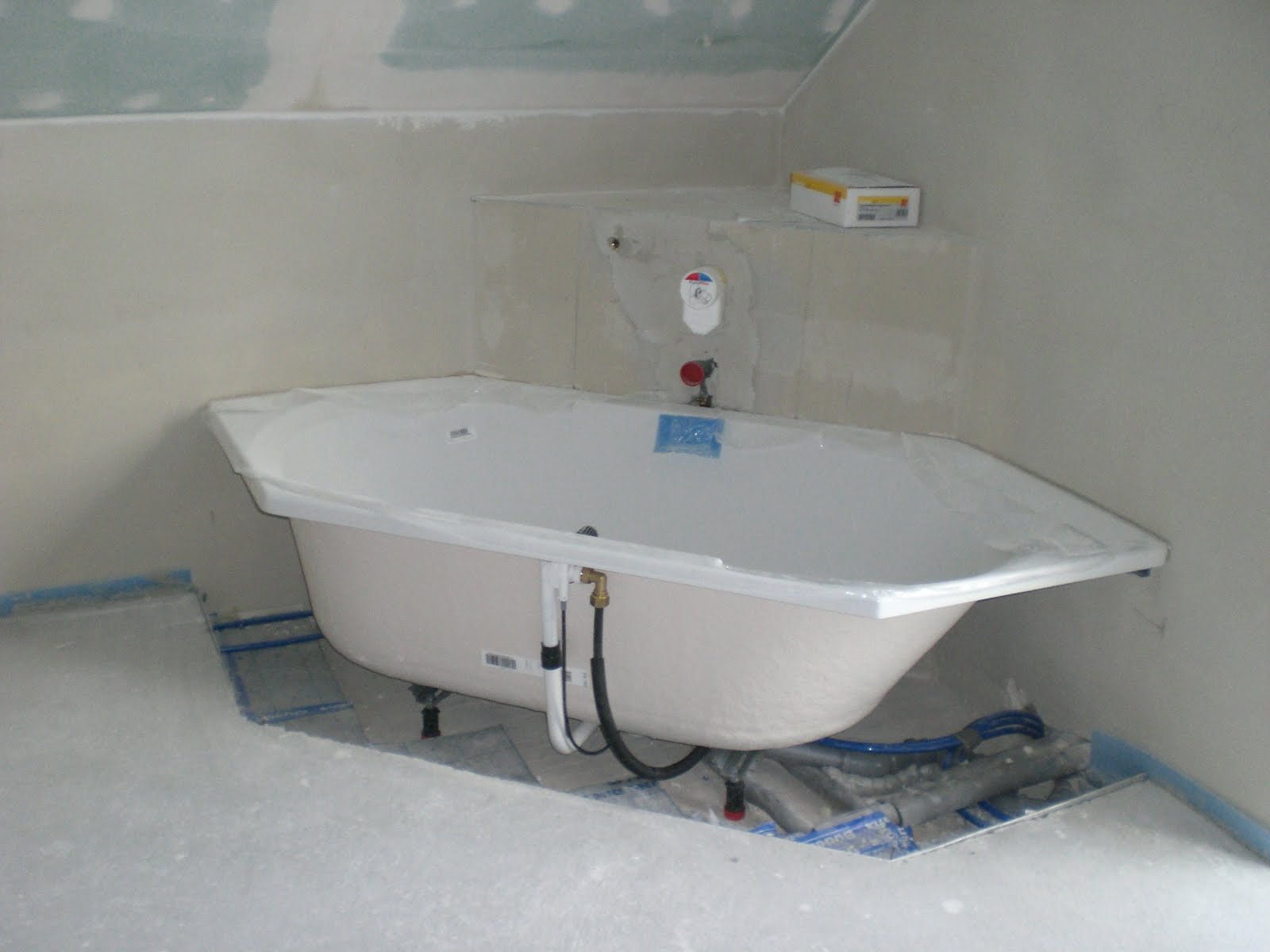 Bautagebuch von Steffi und Stefan: Badewanne