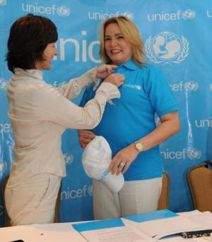 Jatnna Tavárez es declarada por Unicef como Embajadora de Buena Voluntad en RD