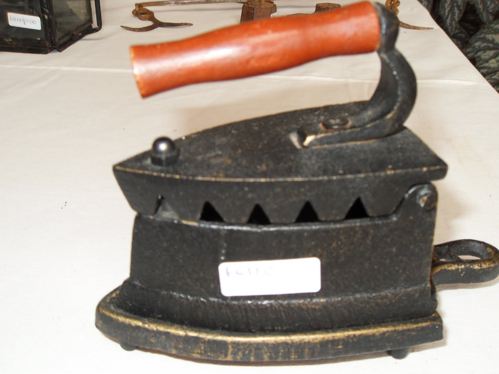 ALFÂNDEGA DA FÉ FERROS DE ENGOMAR DOS INÍCIOS DO SÉCULO XX