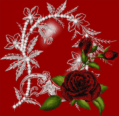 Images animées Roses - rouge Rose - Rose éclair rouge ...